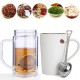INFUSORE TE TISANE FILTRO FOGLIE MISCELE CUORE PALLINA INFUSO SFERE