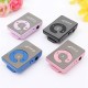 LETTORE MP3 TASCABILE SUPPORTA SD SPORT CLIP COLORI BLU BIANCO ROSA
