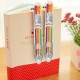 PENNA COLORATA MULTICOLORE INCHIOSTRI GADGET GIOCHI FESTE UFFICIO MOLLA