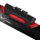 FANALINO IMPERMEABILE FANALE 5 LED LUCE POSTERIORE BICI SICUREZZA BIKE ROSSO