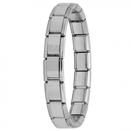 BRACCIALE DONNA ACCIAIO INOSSIDABILE REGOLABILE ELASTICO MOLLA