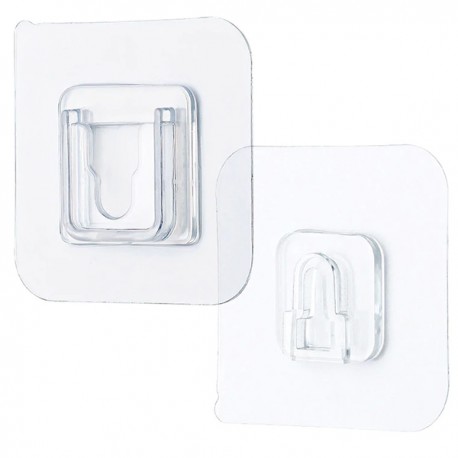 GANCIO GANCI AUTOADESIVI IMPERMEABILI SUPERFICI BAGNO CUCINA PORTASCIUGAMANI