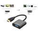 CAVO ADATTATORE DA HDMI MASCHIO A VGA FEMMINA CONVERTITORE HD PER TV MONITOR PC