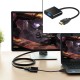 CAVO ADATTATORE DA HDMI MASCHIO A VGA FEMMINA CONVERTITORE HD PER TV MONITOR PC