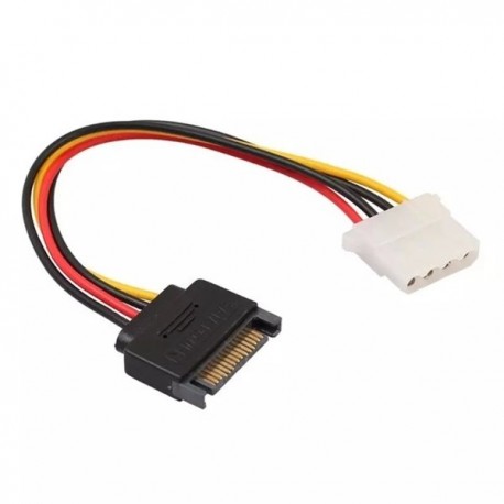 Cavo interno adattatore alimentazione SATA 15pin maschio Molex femmina