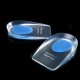 2x (coppia) TALLONIERA TALLONE IN GEL DI SILICONE PLANTARE SOLETTA SALVA TACCO