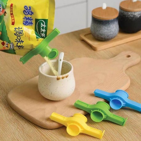 Chiudi Sacchetti Salvafreschezza Dosatore Alimentare Multifunzione Con Chiusura